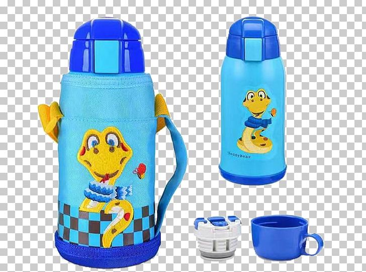 Cup Bear Vacuum Flask Mug PNG, Clipart, Blue, Bottle, Child, Children, Childrens Day Free PNG Download