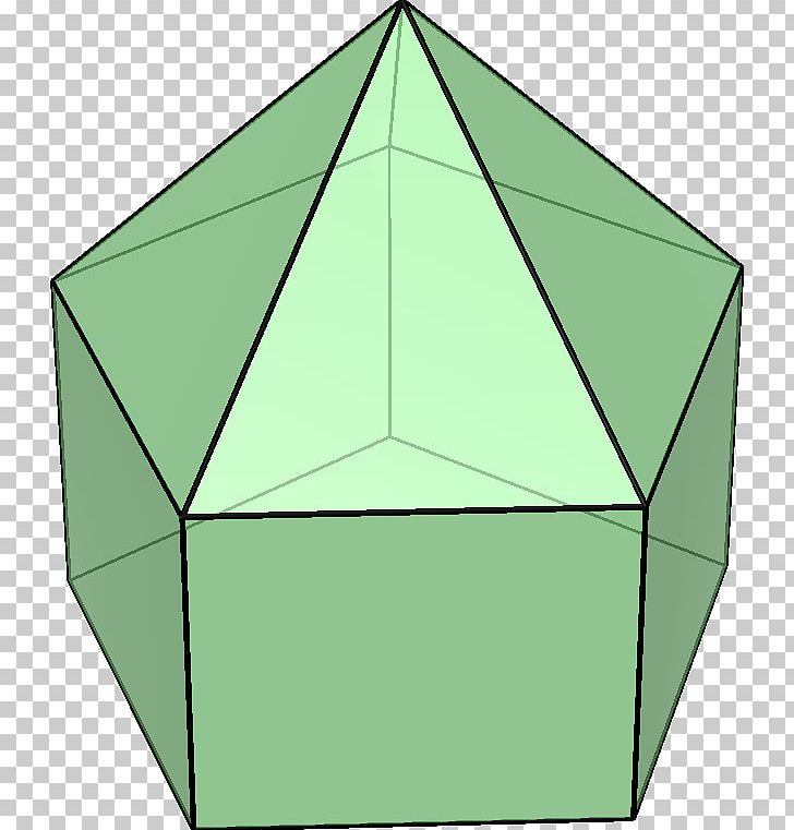 Elongated Pentagonal Pyramid Hexagonal Pyramid Heptahedron PNG, Clipart, Angle, Area, Elongated Triangular Pyramid, Grass, Green Free PNG Download