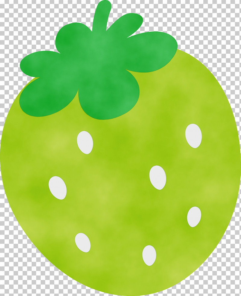 Polka Dot PNG, Clipart, Cartoon Strawberry, Circle, Fruit, Green, Leaf Free PNG Download