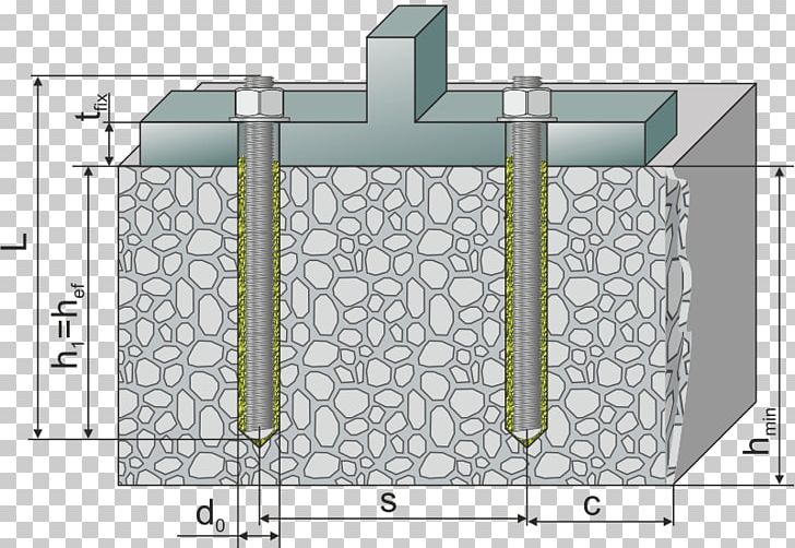 Анкер Anchor Bolt Epoxy Resin Concrete PNG, Clipart, Anchor Bolt, Angle, Area, Concrete, Elevation Free PNG Download