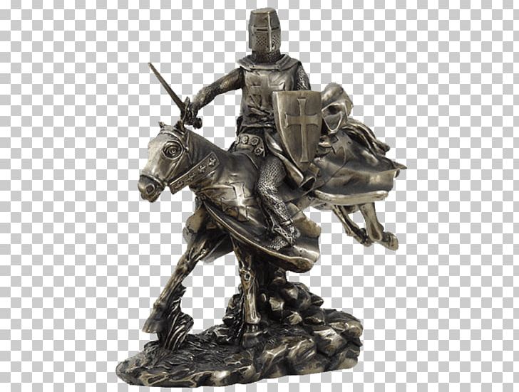 Middle Ages Crusades Knight Statue Horse PNG, Clipart, Armour, Bronze, Bronze Sculpture, Caparison, Cavalry Free PNG Download