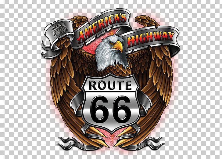 U.S. Route 66 T-shirt Highway Road Motorcycle PNG, Clipart, Badge, Brand, Clothing, Eagle, Etsy Free PNG Download