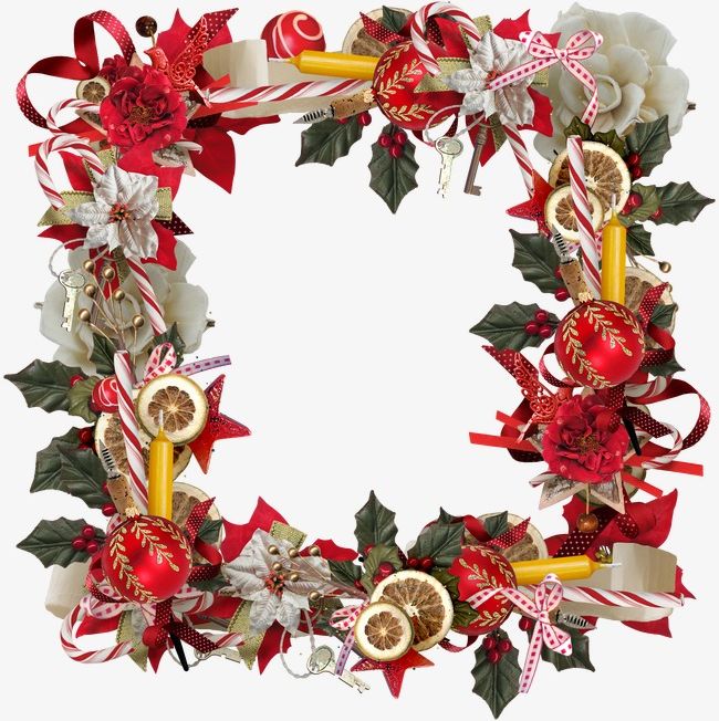 Christmas Wreath Frame PNG, Clipart, Background, Balls, Christmas, Christmas Background, Christmas Decoration Elements Free PNG Download