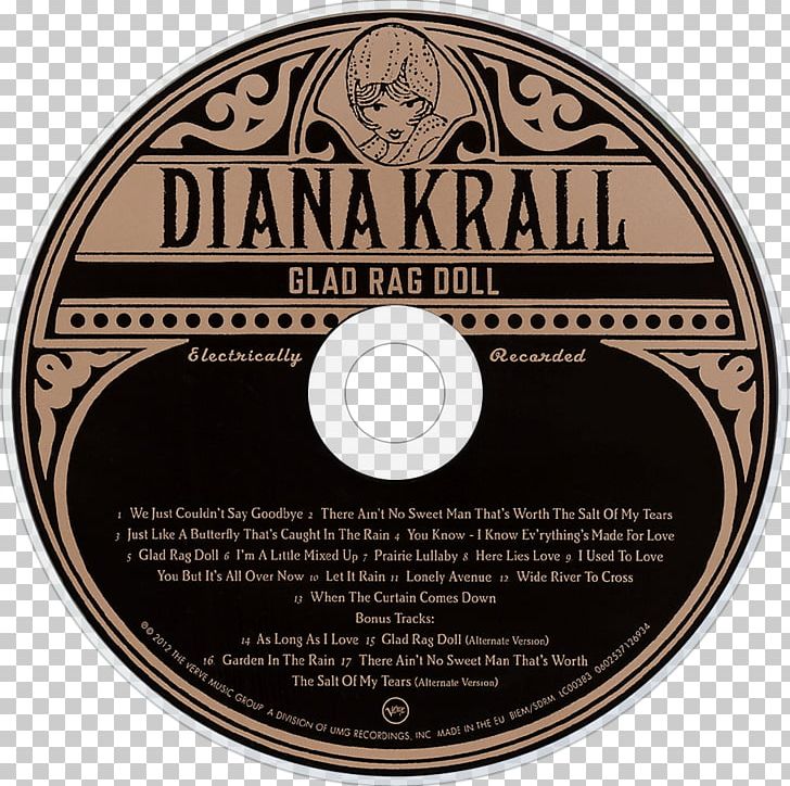 Compact Disc Glad Rag Doll DVD Jazz VIDEO_TS PNG, Clipart, Brand, Compact Disc, Cue Sheet, Diana Krall, Dvd Free PNG Download