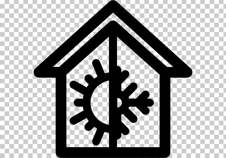 Furnace HVAC Computer Icons Air Conditioning PNG, Clipart, Air Conditioning, Area, Black And White, Brand, Building Free PNG Download