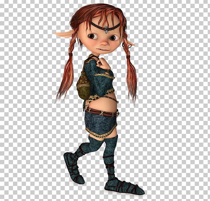 Elf Fairy Doll Gnome PNG, Clipart, Action Figure, Brown Hair, Cartoon, Doll, Duende Free PNG Download
