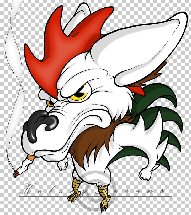 Rooster Dog Dragon Cartoon PNG, Clipart, Animals, Anthro, Art, Artwork, Beak Free PNG Download