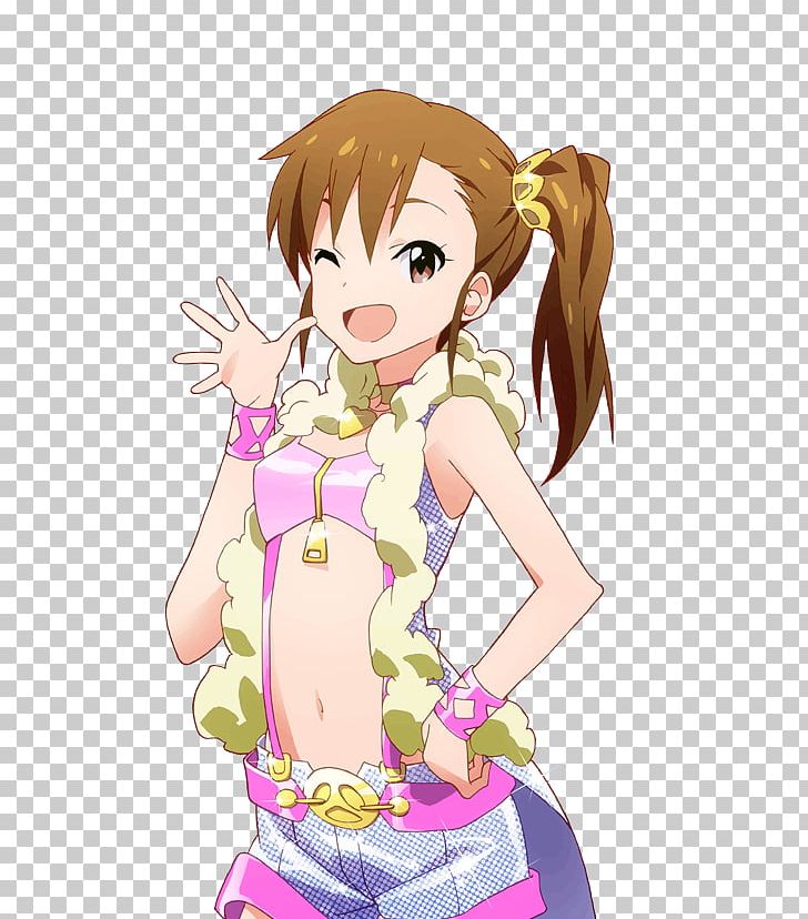 The Idolmaster: Million Live! Mami Futami Character No PNG, Clipart, Anime, Asami Shimoda, Brown Hair, Cartoon, Character Free PNG Download