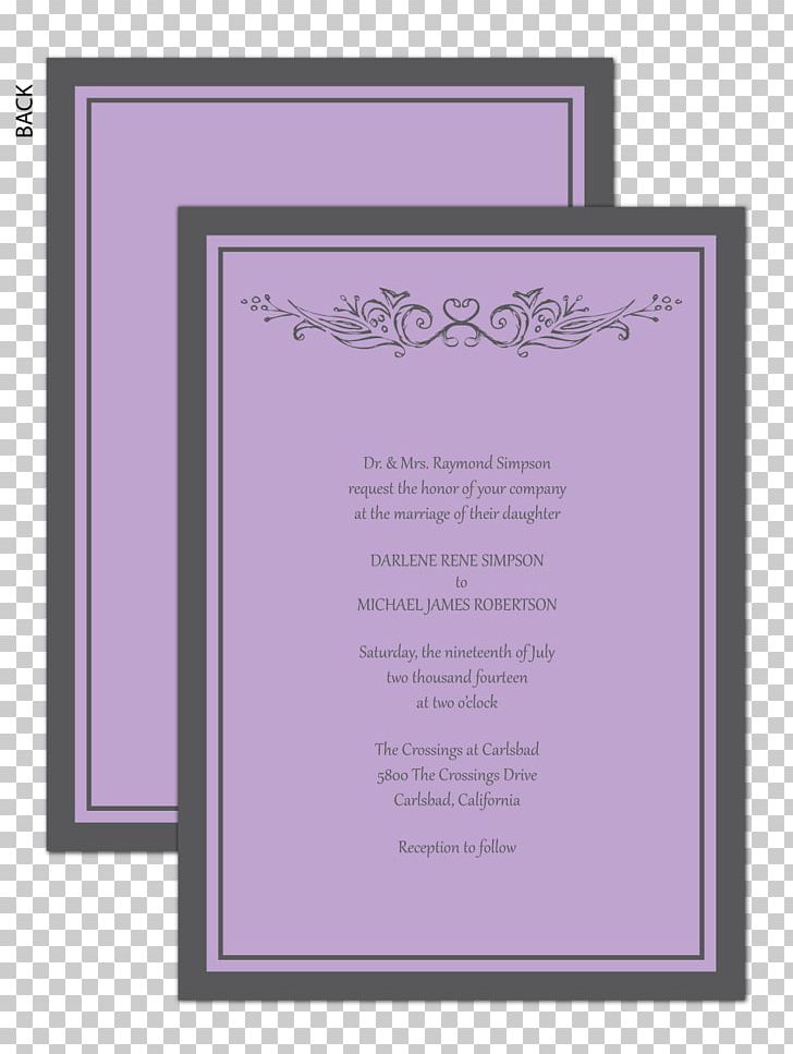 Wedding Invitation Lavender Lilac Violet Purple PNG, Clipart, Brown, Convite, Lavender, Lilac, Magenta Free PNG Download