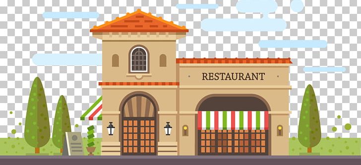 Cafe Restaurant Building Pizza PNG, Clipart, Brand, Canopy, City Landscape, City Silhouette, City Skyline Free PNG Download