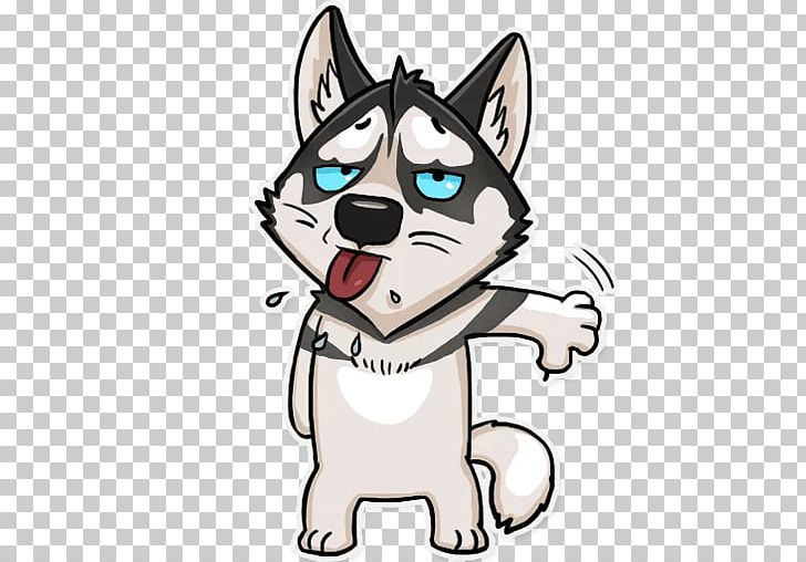 Siberian Husky Whiskers Puppy Dog Breed Telegram PNG, Clipart, Animal, Animals, Carnivoran, Cartoon, Cat Like Mammal Free PNG Download