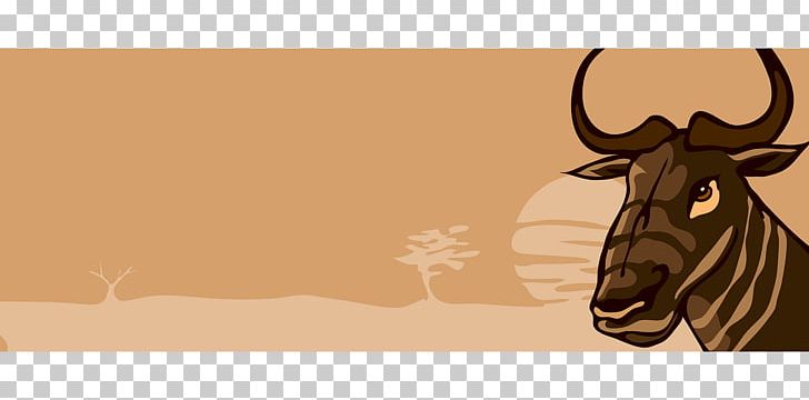 Wildebeest GNU Project PNG, Clipart, Cartoon, Cattle Like Mammal, Download, Encapsulated Postscript, Gnu Free PNG Download