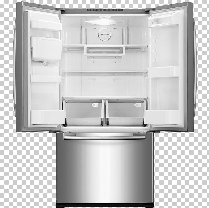 Refrigerator Auto-defrost Freezers Samsung RF18HFENB Ice Makers PNG, Clipart, Appliances, Autodefrost, Countertop, Cubic Foot, Defrosting Free PNG Download