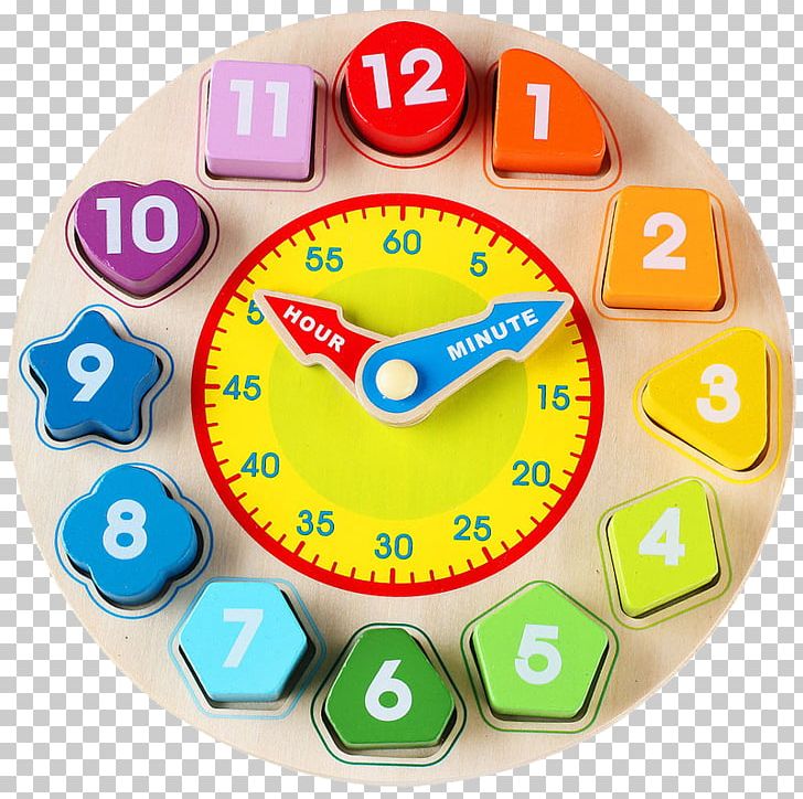 Jigsaw Puzzle Educational Toy Clock Toy Block PNG, Clipart, Alarm Clock, Child, Children, Children Toys, Circle Free PNG Download