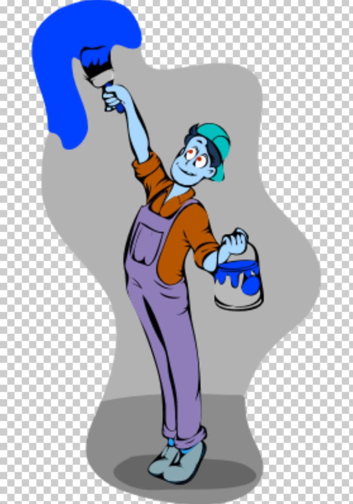 Painting House Painter And Decorator Paintbrush PNG, Clipart, Arm, Art, Brush, Cartoon, Drawing Free PNG Download