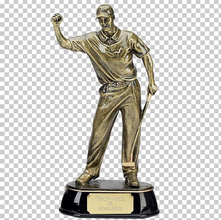 Trophy Golf Award Gold Medal PNG, Clipart, Award, Ball, Bronze, Bronze Sculpture, Classical Sculpture Free PNG Download