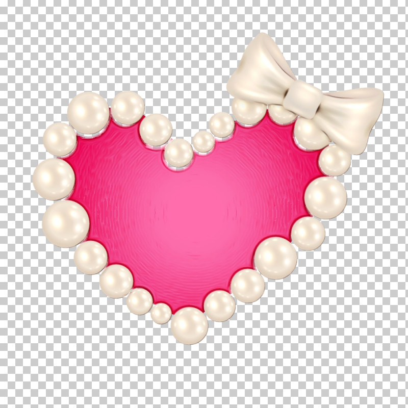 Heart Pink Heart Pearl Love PNG, Clipart,  Free PNG Download