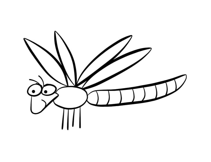Coloring Book Dragonfly Drawing Adult PNG, Clipart, Adult, Angle, Animal, Area, Artwork Free PNG Download