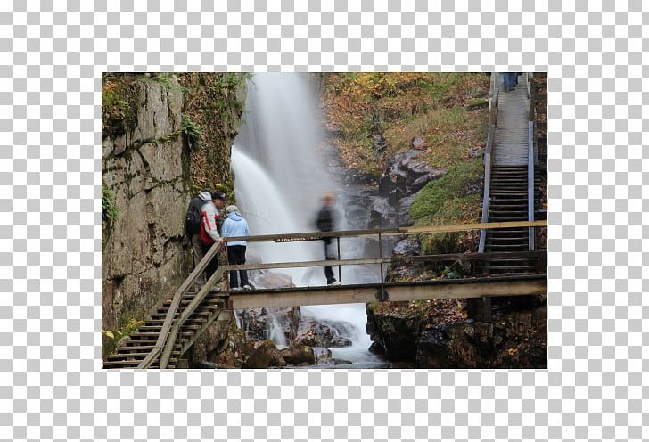 Franconia Notch Mount Liberty The Flume Waterfall PNG, Clipart, Body Of Water, Bridge, Canyon, Chute, Conway Granite Free PNG Download