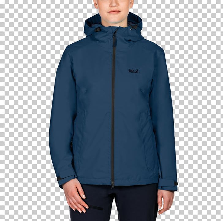 Hood Jacket Jack Wolfskin Polar Fleece Clothing PNG, Clipart, Clothing, Cobalt Blue, Daunenmantel, Electric Blue, Hood Free PNG Download