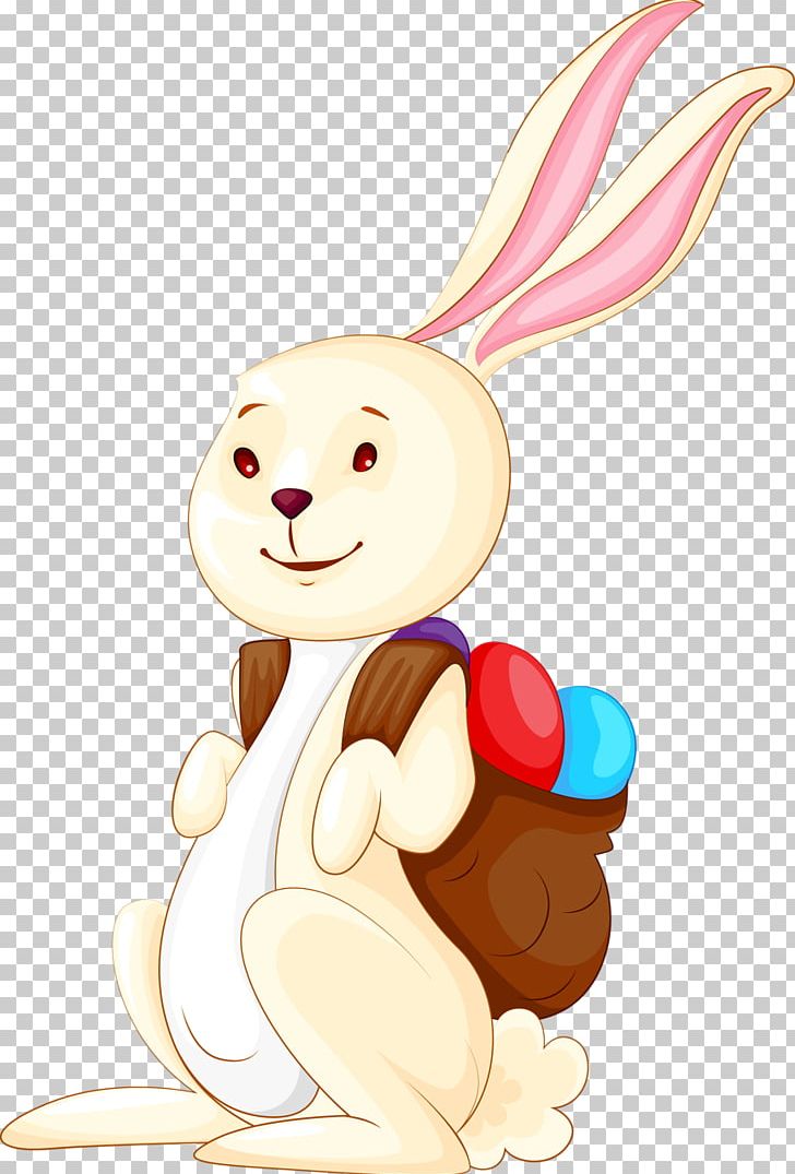 Easter Bunny Rabbit Backpack PNG, Clipart, Animals, Art, Backpack, Bunny, Cartoon Free PNG Download