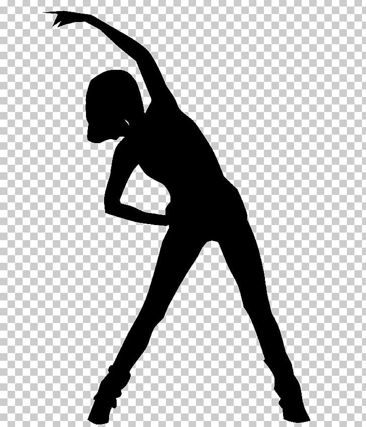 Stretching Exercise Physical Fitness PNG, Clipart, Aerobics, Arm, Black And White, Dancer, Exercise Free PNG Download