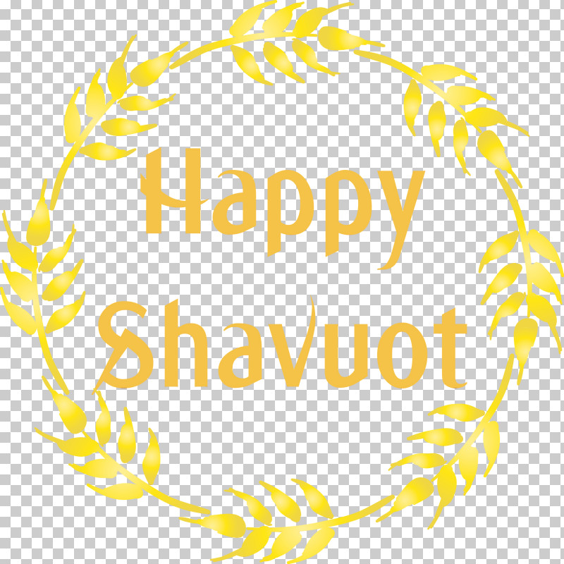 Yellow Text Line Font Logo PNG, Clipart, Happy Shavuot, Line, Logo, Paint, Shavuot Free PNG Download
