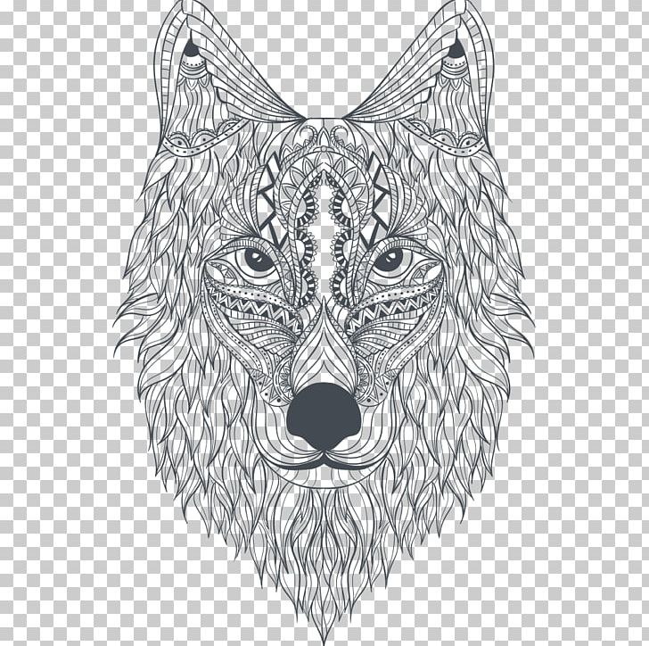 Zoo Animals Coloring Book Gray Wolf Amazing Animals Coloring Book Mandala  PNG, Clipart, Abstract, Adult, Animal,