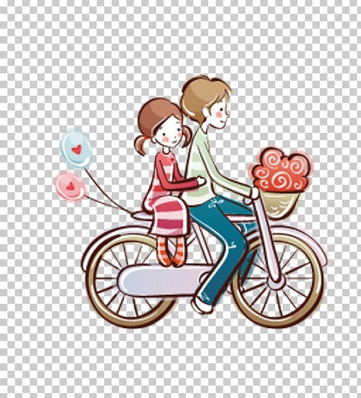 Bicycle Valentines Day PNG, Clipart, Bicycle Accessory, Bicycle Frame, Bicycle Part, Cartoon, Cartoon Character Free PNG Download