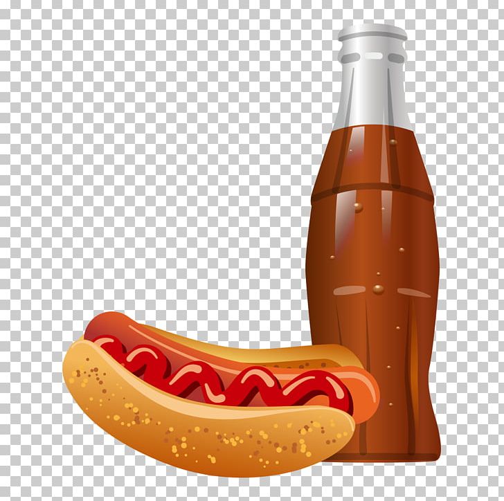 Coca-Cola Hot Dog Hamburger Fast Food PNG, Clipart, Bottle, Bottles, Bottles Vector, Cartoon Bottle, Cocacola Free PNG Download