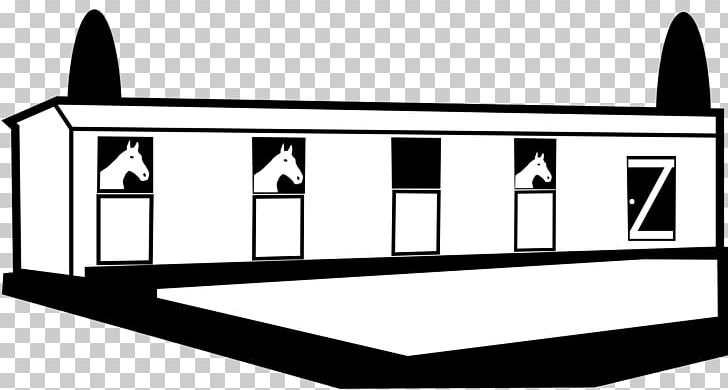 Horse Stable Barn PNG, Clipart, Angle, Area, Barn, Black, Black And White Free PNG Download