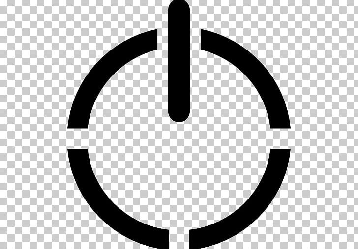 Computer Icons Power Symbol Arrow Sign PNG, Clipart, Area, Arrow, Black And White, Circle, Computer Icons Free PNG Download