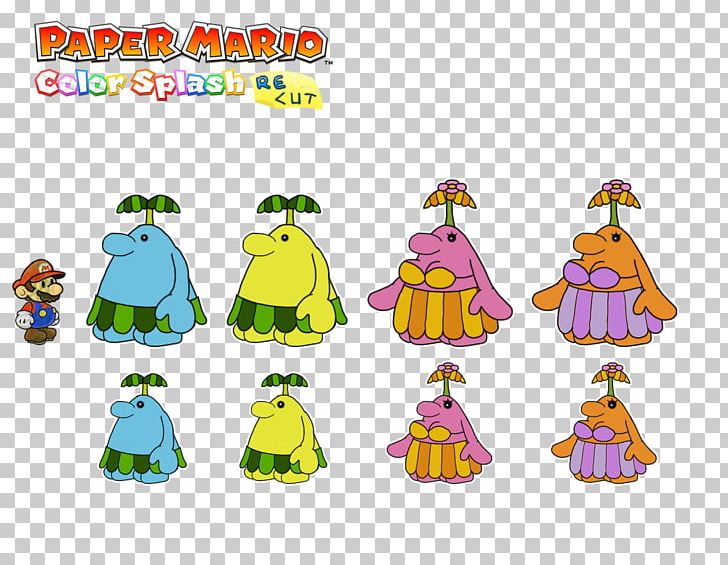 Paper Mario: Sticker Star Toad Paper Mario: Color Splash Super Mario Sunshine PNG, Clipart, Animal Figure, Area, Blooper, Boss, Character Free PNG Download