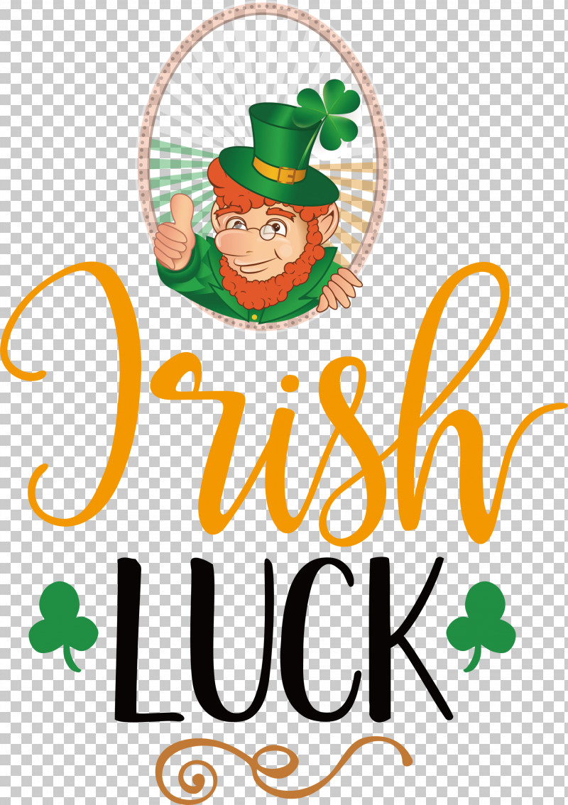 Irish Luck Saint Patrick Patricks Day PNG, Clipart, Happiness, Headgear, Logo, M, Meter Free PNG Download