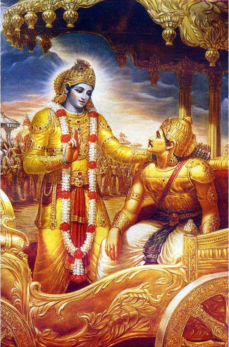 Krishna Arjuna Bhagavad Gita Mahabharata Rama PNG, Clipart, Arjuna ...