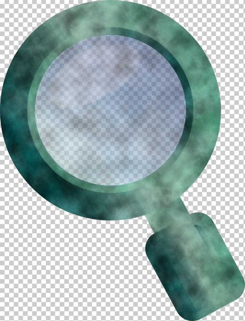 Magnifying Glass Magnifier PNG, Clipart, Aqua, Circle, Green, Jade, Magnifier Free PNG Download