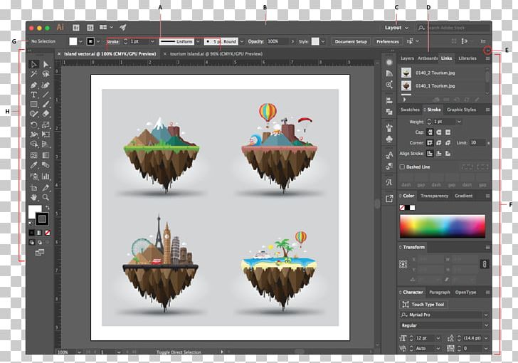 Workspace Illustrator Graphic Design Adobe Creative Cloud PNG, Clipart, Adobe Creative Cloud, Adobe Creative Suite, Adobe Indesign, Art, Computer Software Free PNG Download