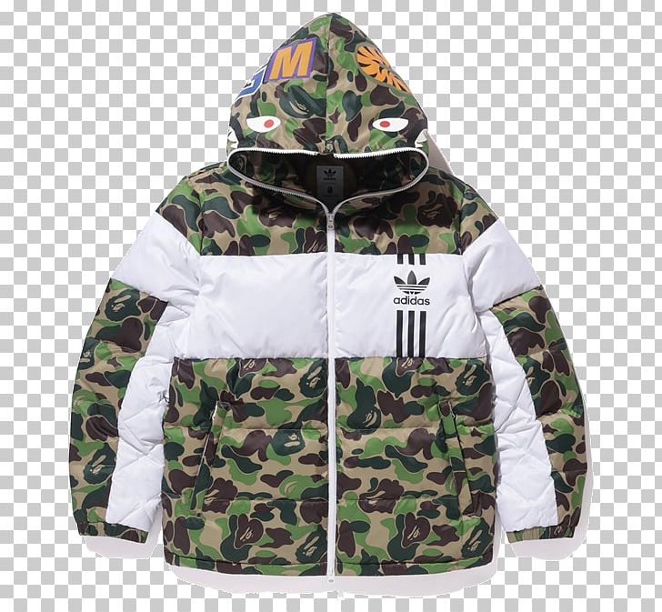 Hoodie T-shirt A Bathing Ape Adidas Jacket PNG, Clipart, Adidas, Adidas Originals, Bape, Bathing Ape, Camouflage Free PNG Download