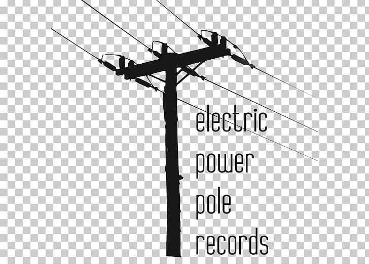 Utility Pole Electricity Overhead Power Line Transmission Tower Graphics PNG, Clipart, Angle, Area, Black And White, Electrical Cable, Electrical Supply Free PNG Download