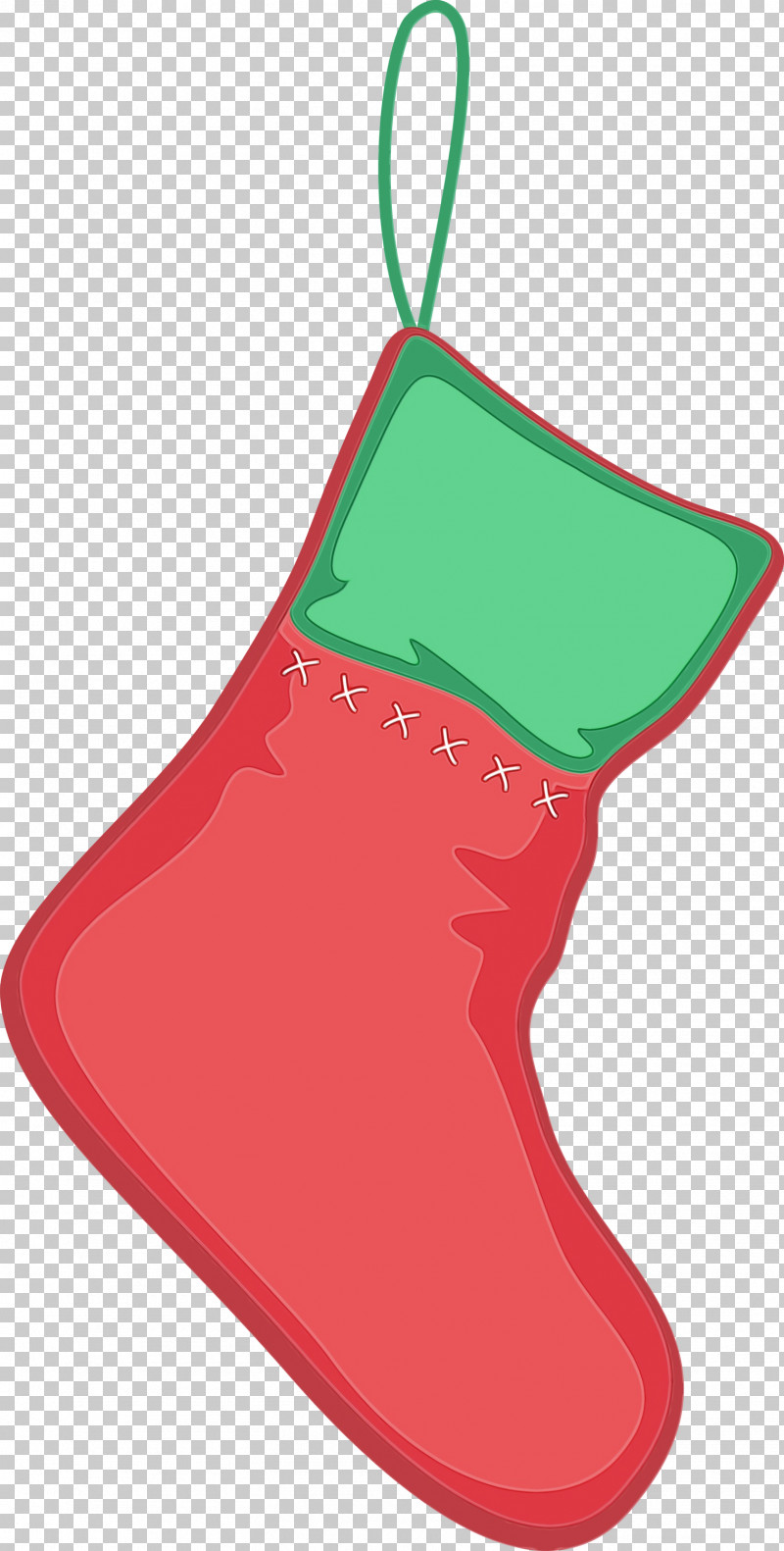 Christmas Stocking PNG, Clipart, Christmas Decoration, Christmas Stocking, Green, Interior Design, Paint Free PNG Download