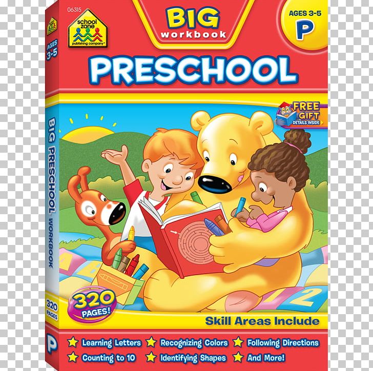 Big Preschool Workbook Pre-school Kindergarten School Zone PNG, Clipart, Area, Big Preschool Workbook, Book, Child, Education Free PNG Download