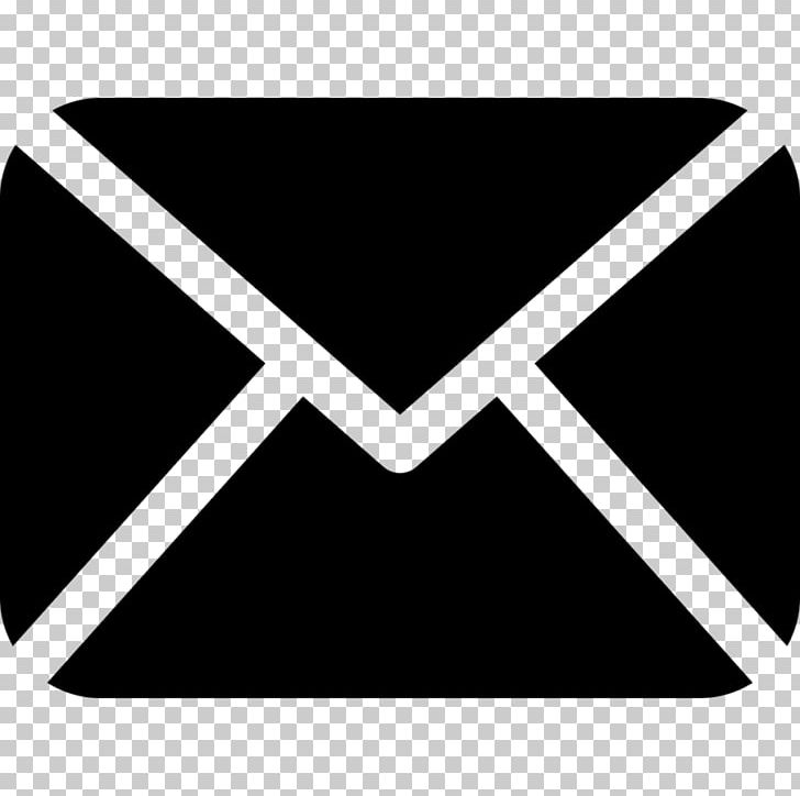Computer Icons Email Symbol PNG, Clipart, Angle, Black, Black And White, Brand, Cdr Free PNG Download