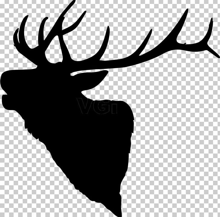 Elk Deer Moose PNG, Clipart, Animals, Antler, Art, Black And White, Branch Free PNG Download
