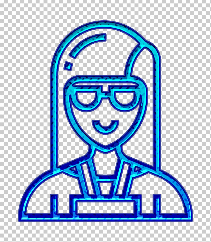 Planner Icon Careers Women Icon PNG, Clipart, Blue, Careers Women Icon, Electric Blue, Line, Line Art Free PNG Download