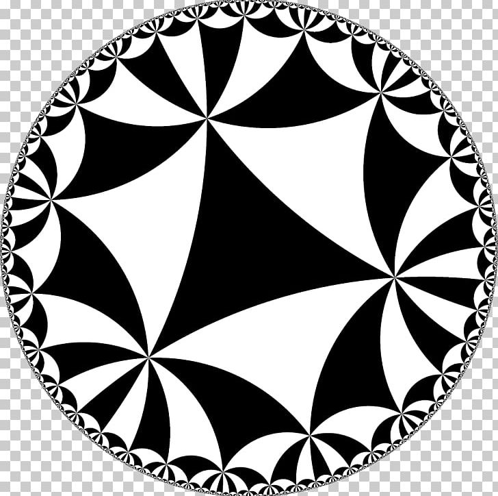 Hyperbolic Geometry Euclidean Geometry Tessellation Upper Half-plane PNG, Clipart, Area, Black, Black And White, Checkers, Circle Free PNG Download