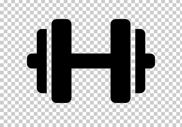 Dumbbell Computer Icons Barbell PNG, Clipart, Angle, Barbell, Black And White, Computer Icons, Dumbbell Free PNG Download
