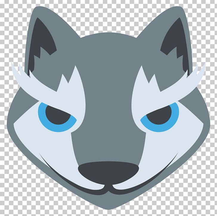 Gray Wolf Emoji Text Messaging Emoticon PNG, Clipart, Animals, Carnivoran, Cat, Cat Like Mammal, Computer Icons Free PNG Download