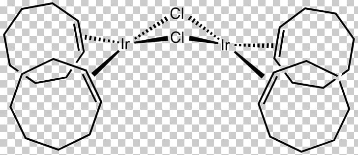 Chlorobis(cyclooctene)rhodium Dimer Cyclooctadiene Rhodium Chloride Dimer Chlorobis(cyclooctene)iridium Dimer Cis-Cyclooctene PNG, Clipart, Alkene, Angle, Area, Auto Part, Black And White Free PNG Download