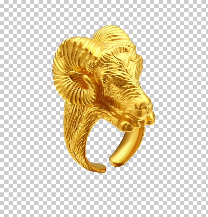 Gold Goat Ring Diamond Sheep PNG, Clipart, 3d Computer Graphics, Animals, Brass, Bullion, Diamond Free PNG Download
