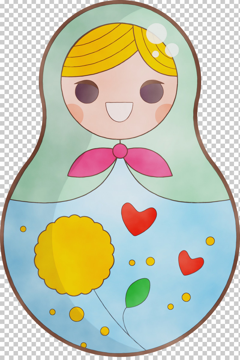 Yellow Infant PNG, Clipart, Colorful Russian Doll, Infant, Paint, Watercolor, Wet Ink Free PNG Download